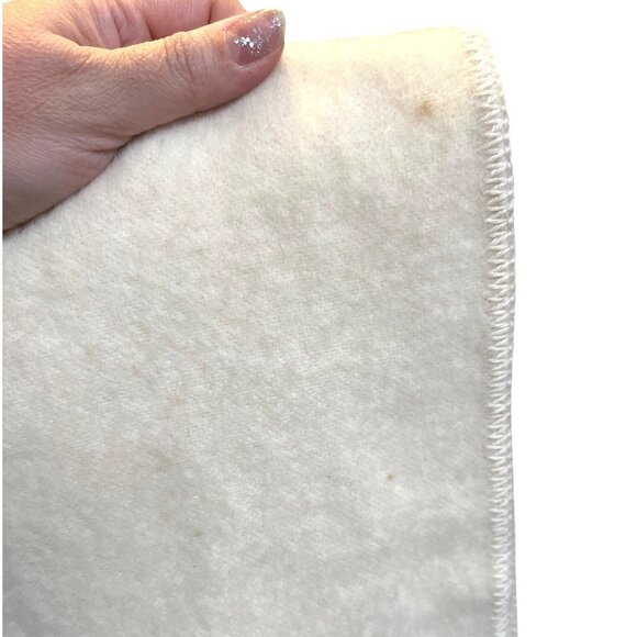 Handmade Alpaca Fiber Scarf With Tassels - 62" Long - Cream - Artesania Textil - Picture 3 of 4